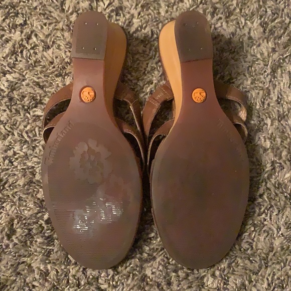 Timberland Comforia Genuine Leather Sandals size 8.5 - Picture 7 of 10